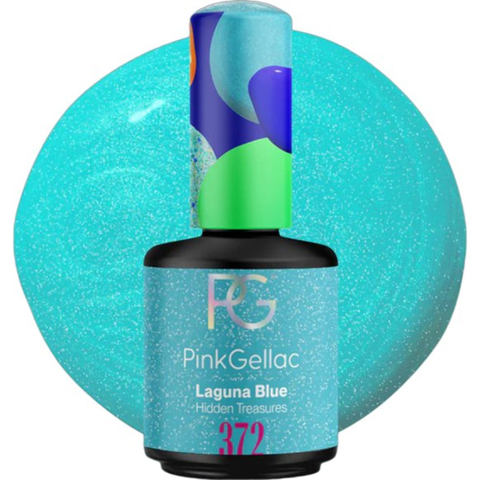 Vernis semi-permanent - 372 Lagina Blue - 15 ml