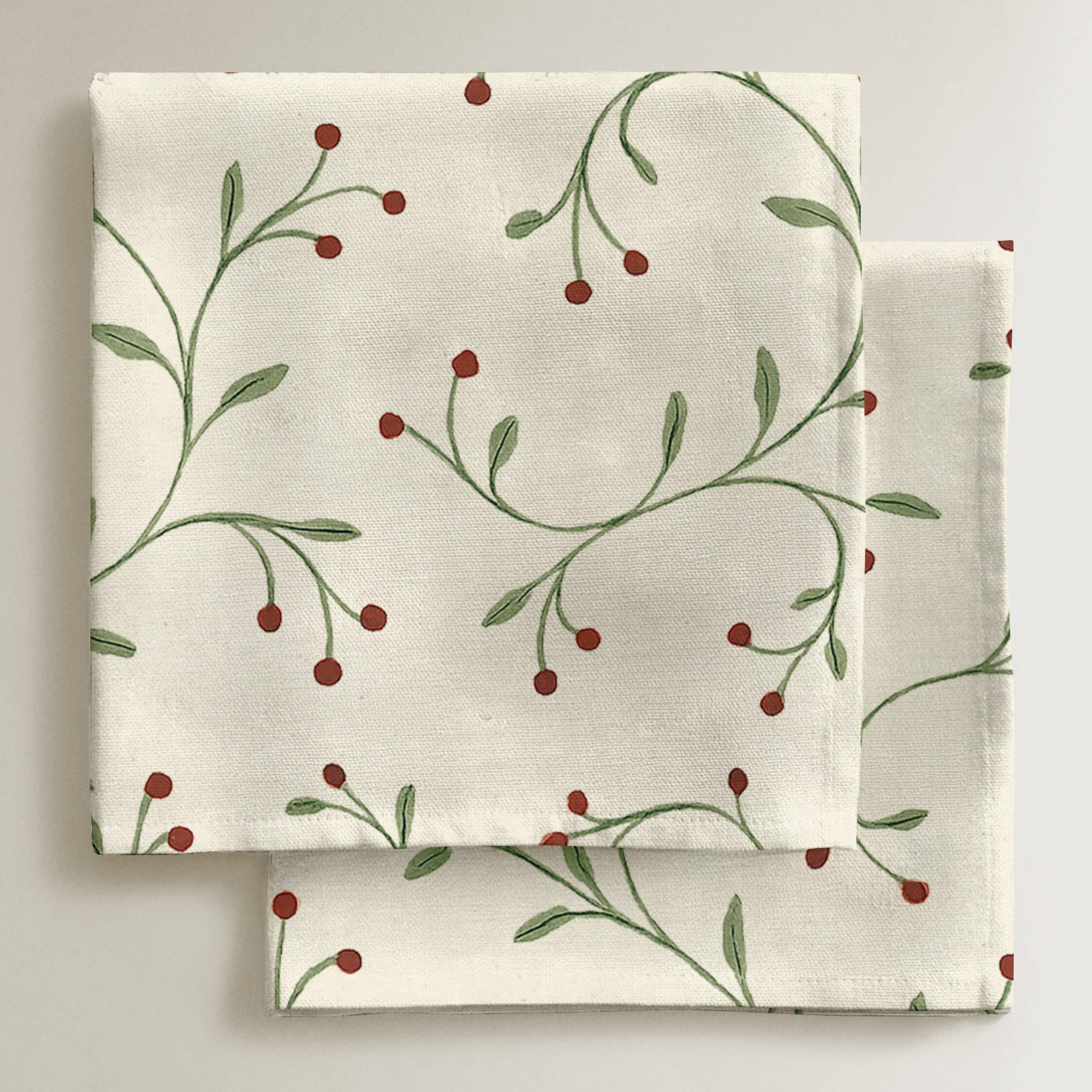 Lot de 2 serviettes Christmas Wish 2 1225