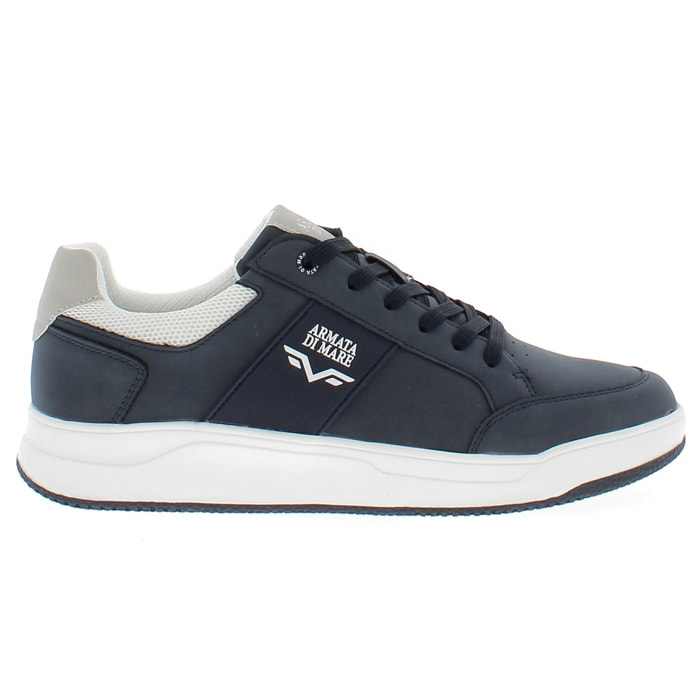 Armata di Mare Scarpe Uomo Sneakers Basse Stringate con Soletta Rimovibile in Memory Foam AMU 1N949 Navy
