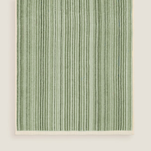 Toalla de baño reversible de rayas Gardenia color varios 100% Algodón