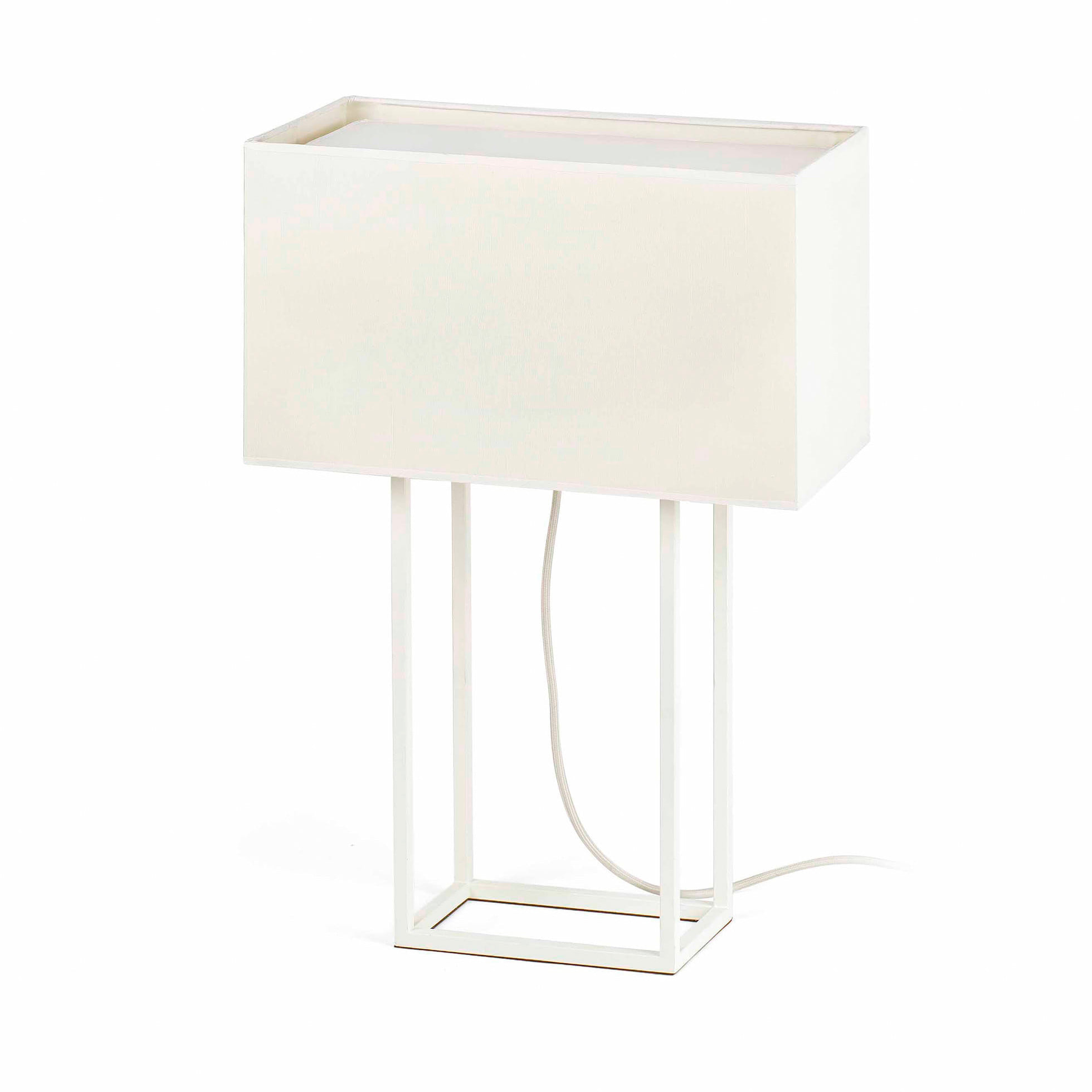 VESPER Lampe de bureau blanche