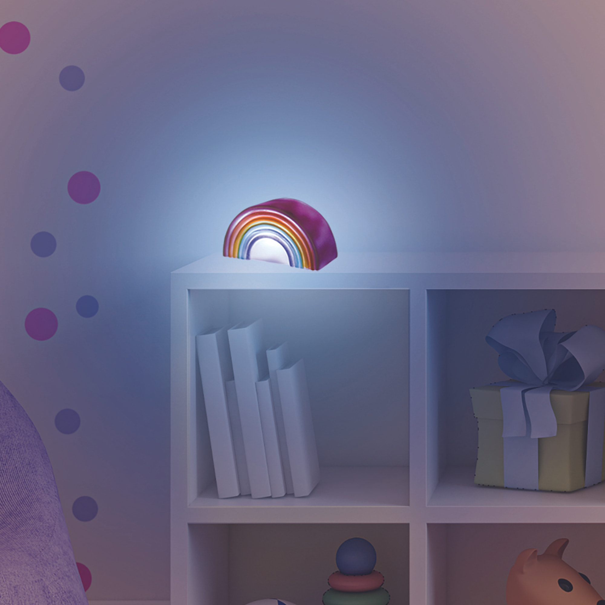 Veilleuse Arc En Ciel 7x4x14cm