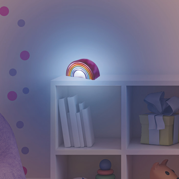 Veilleuse Arc En Ciel 7x4x14cm