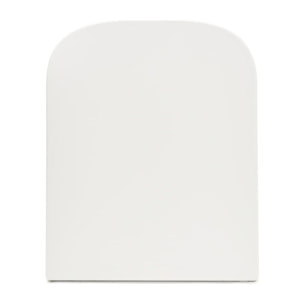 B-Way abattant WC amovible SoftClose, charnières en acier, blanc (SAT2168P)