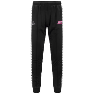 Kappa - Pantaloni Uomo Nero - 222 Banda Dpg Brawer