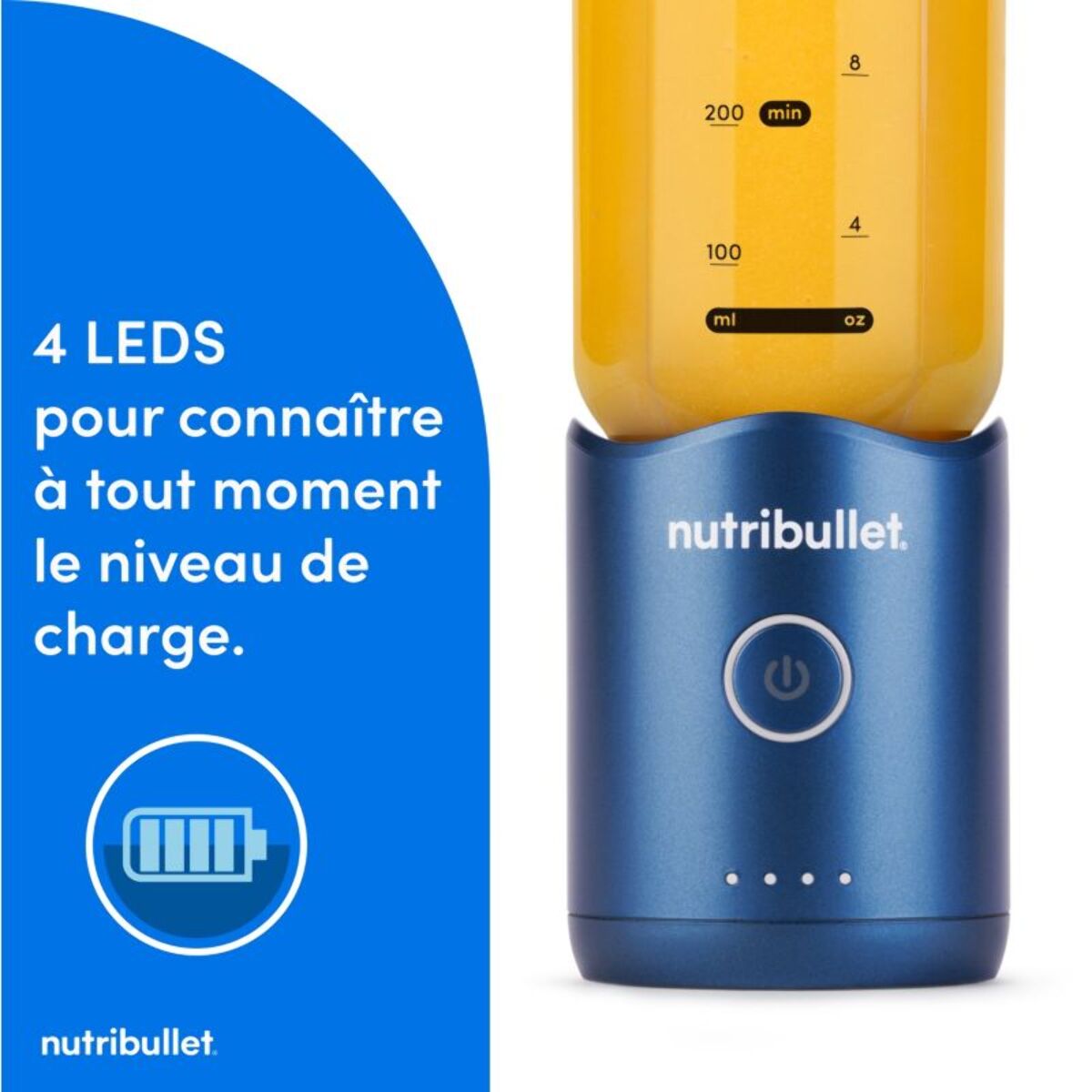 Blender NUTRIBULLET portable Flex NBP013BL bleu