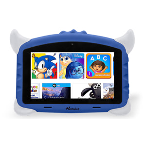 DAM Tablet Infantil K702 WiFi. SO Android 7. Pantalla 7'' 1024x600px. MTK 6735 Quad Core 1,5GB RAM + 16GB. Doble cámara. 23,5x2x16,5 Cm. Color: Azul