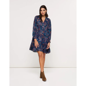 Vestido corto Azul Marino - Heridress