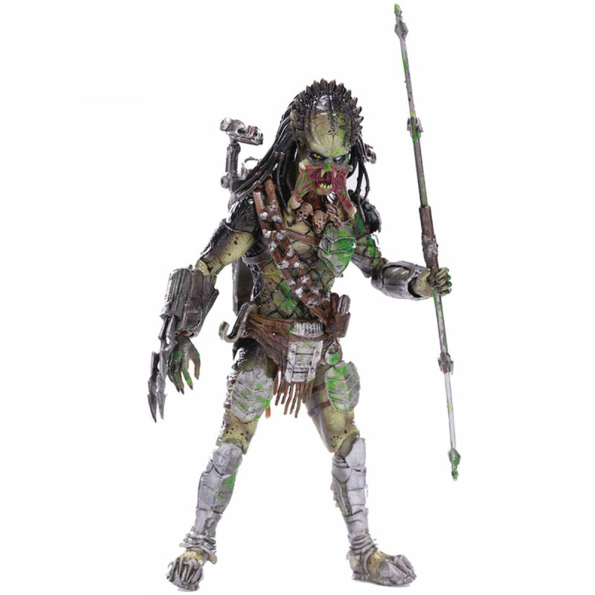 Wolf Predator Battle Damage Previews Esclusiva Figura 1/18 Diamond Select