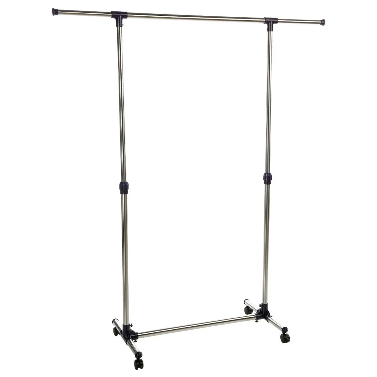 Portant à vêtements simple inox "Venus"