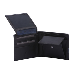 Portafoglio  da uomo In Vera pelle Made in Italy 10x12,5x2,5 cm