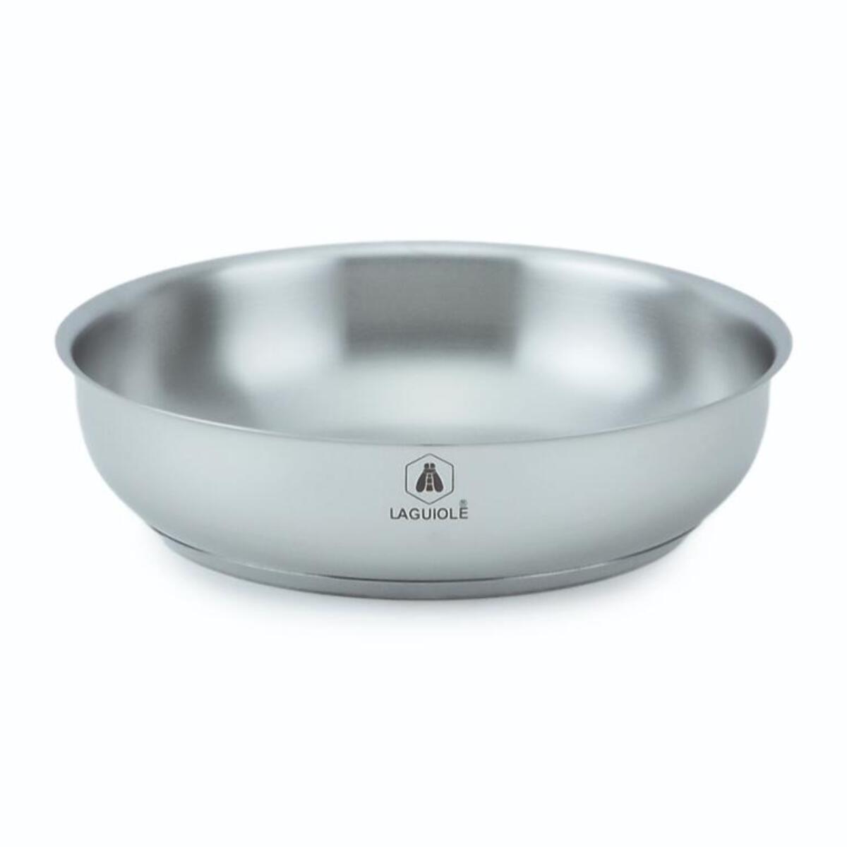 Set de 3 poêles inox amovible  - "Réactif"