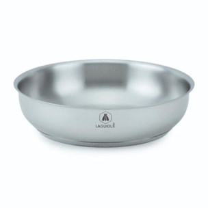 Set de 3 poêles inox amovible  - "Réactif"