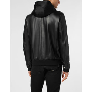PHILIPP PLEIN Leather Jacket