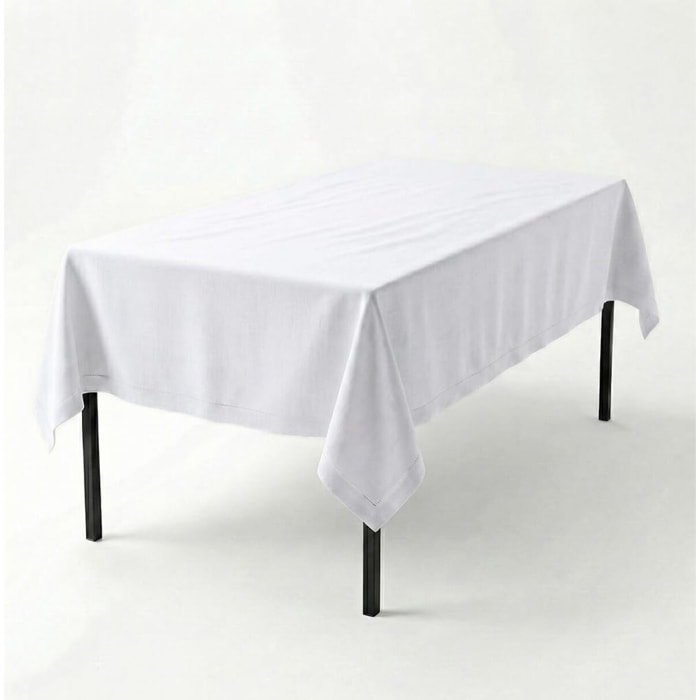 Tovaglia ajour in cotone - BIANCO