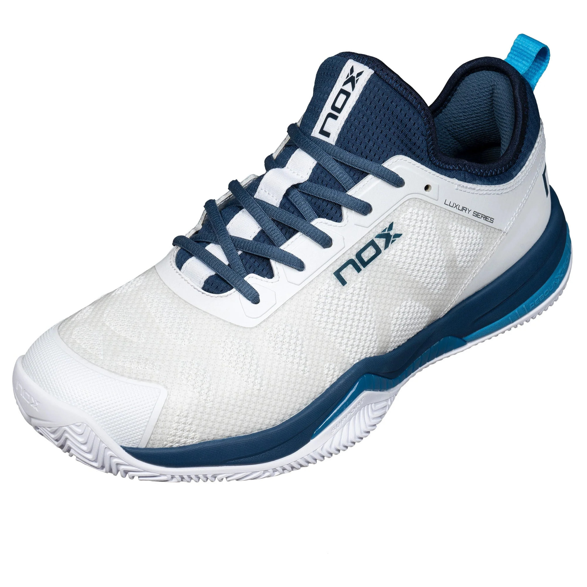 Zapatillas de pádel NERBO Blanco/Azul sueco