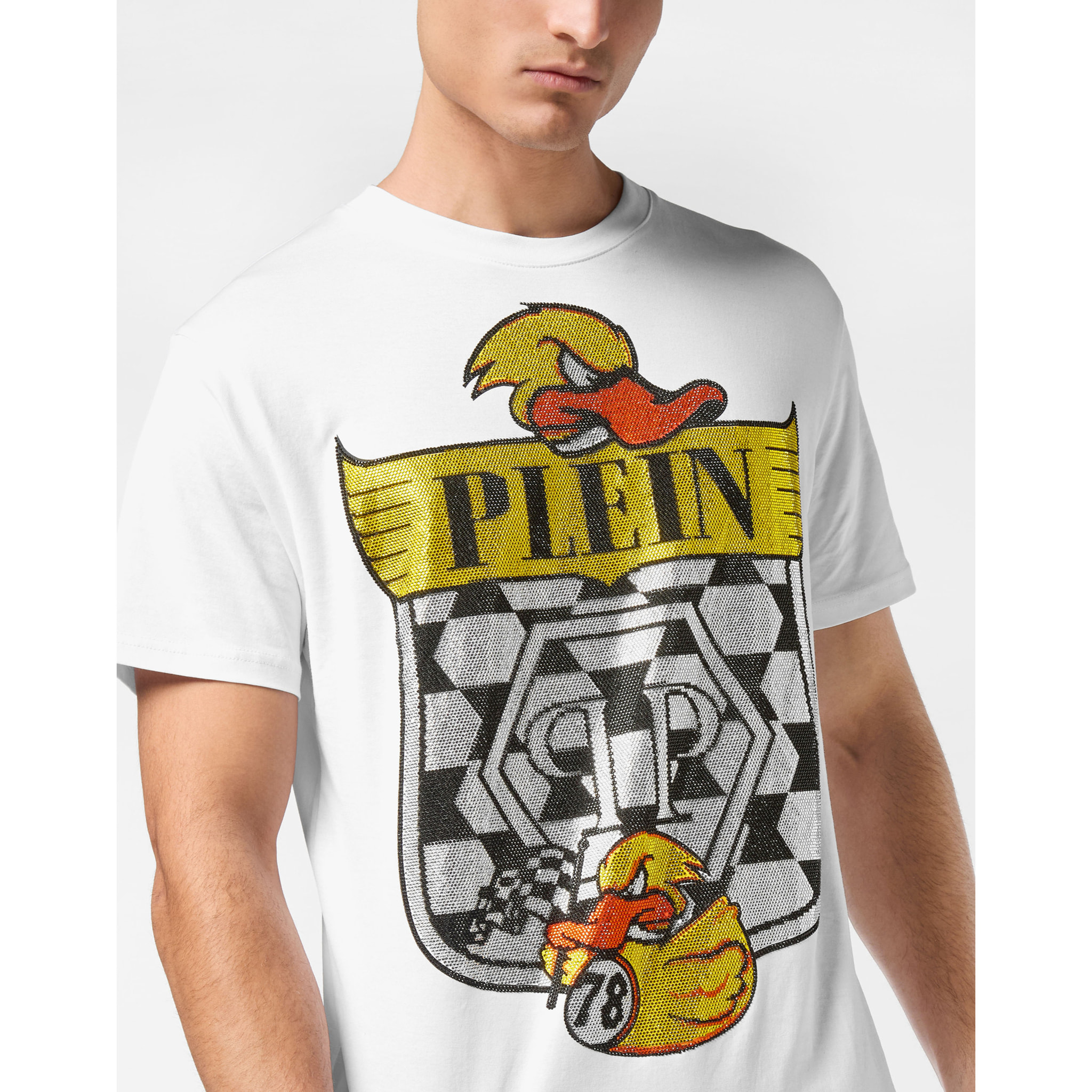 PHILIPP PLEIN T-Shirt Round Neck DUCK
