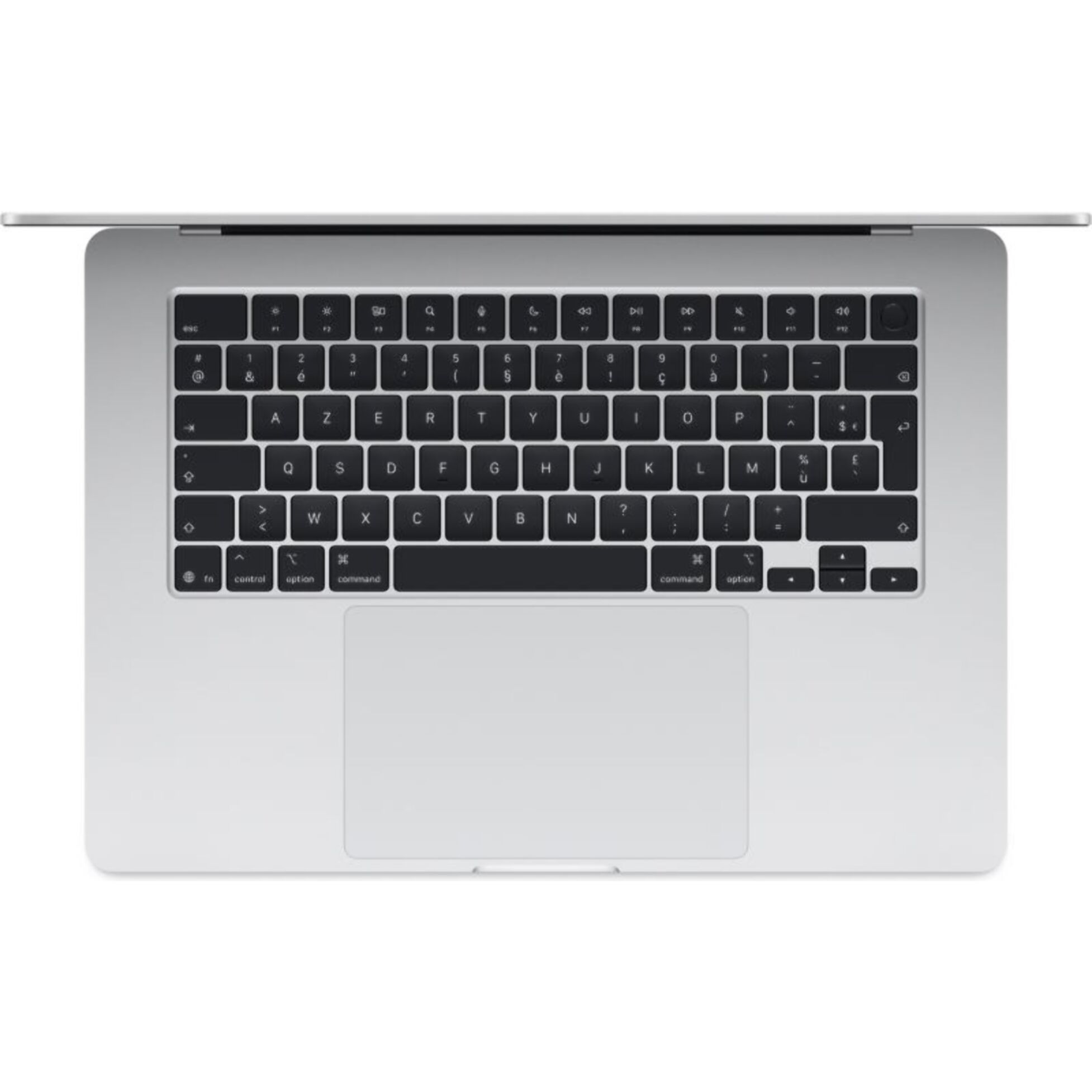 Ordinateur Apple MACBOOK Air 15" Puce M5 CPU 10 / GPU 10 coeurs Mémoire RAM 24Go Stockage 1To SSD Argent