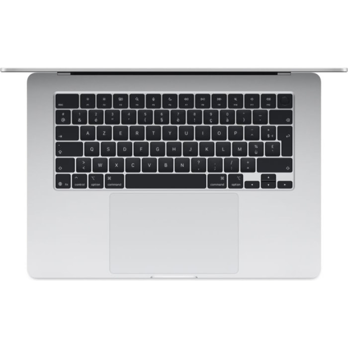 Ordinateur Apple MACBOOK Air 15" Puce M5 CPU 10 / GPU 10 coeurs Mémoire RAM 24Go Stockage 1To SSD Argent