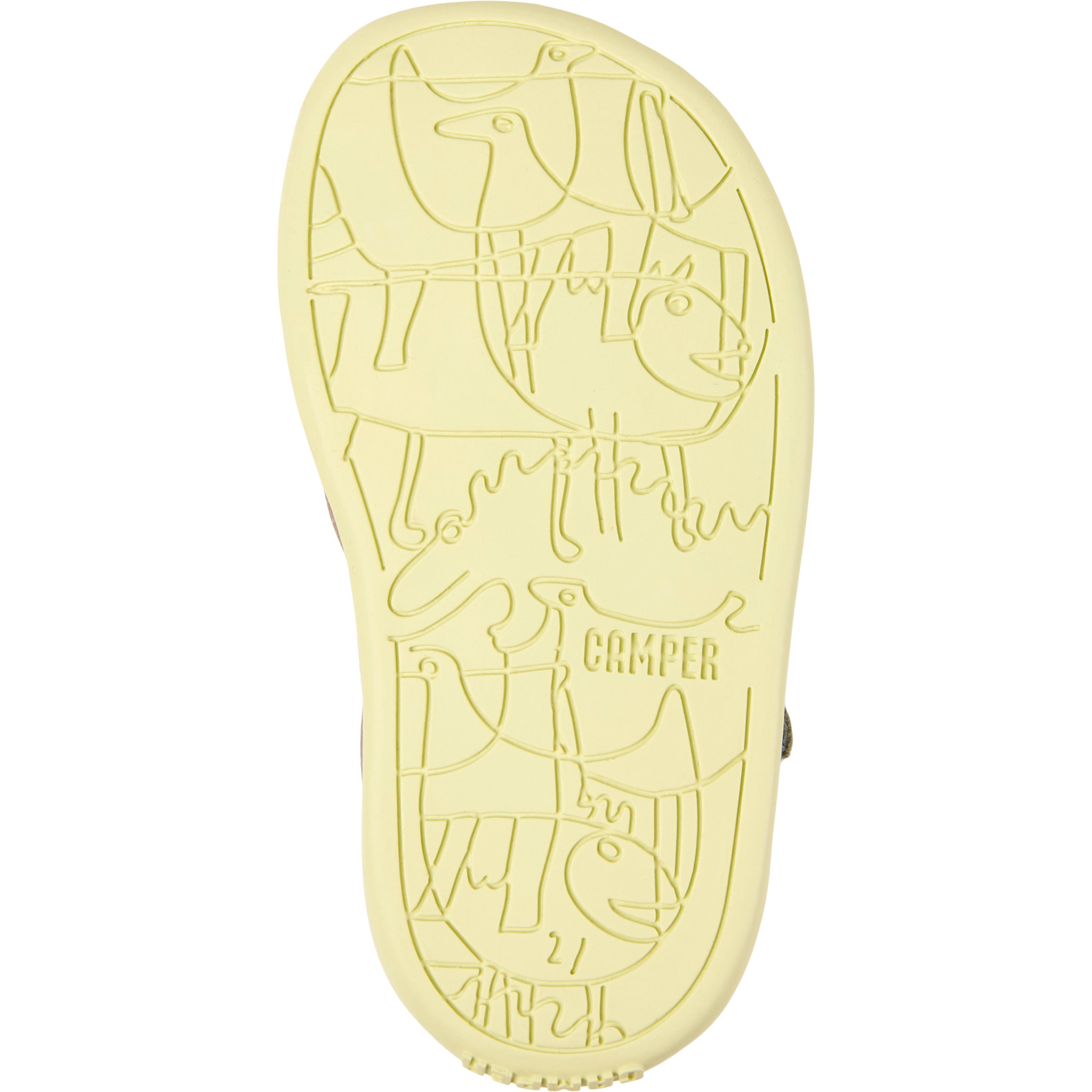 Sandalias - CAMPER Bicho Twins - Multicolor - Cuero liso