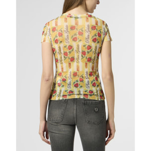 PHILIPP PLEIN Tulle Sexy Pure Fit T-Shirt Gelato
