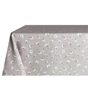 Tovaglia Cucina Resinata Idroleppelente Antimacchia Disegno Margheritine 140x240