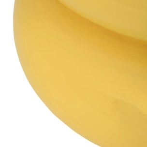 Table d'appoint Stoneto jaune soleil 35x35x43cm