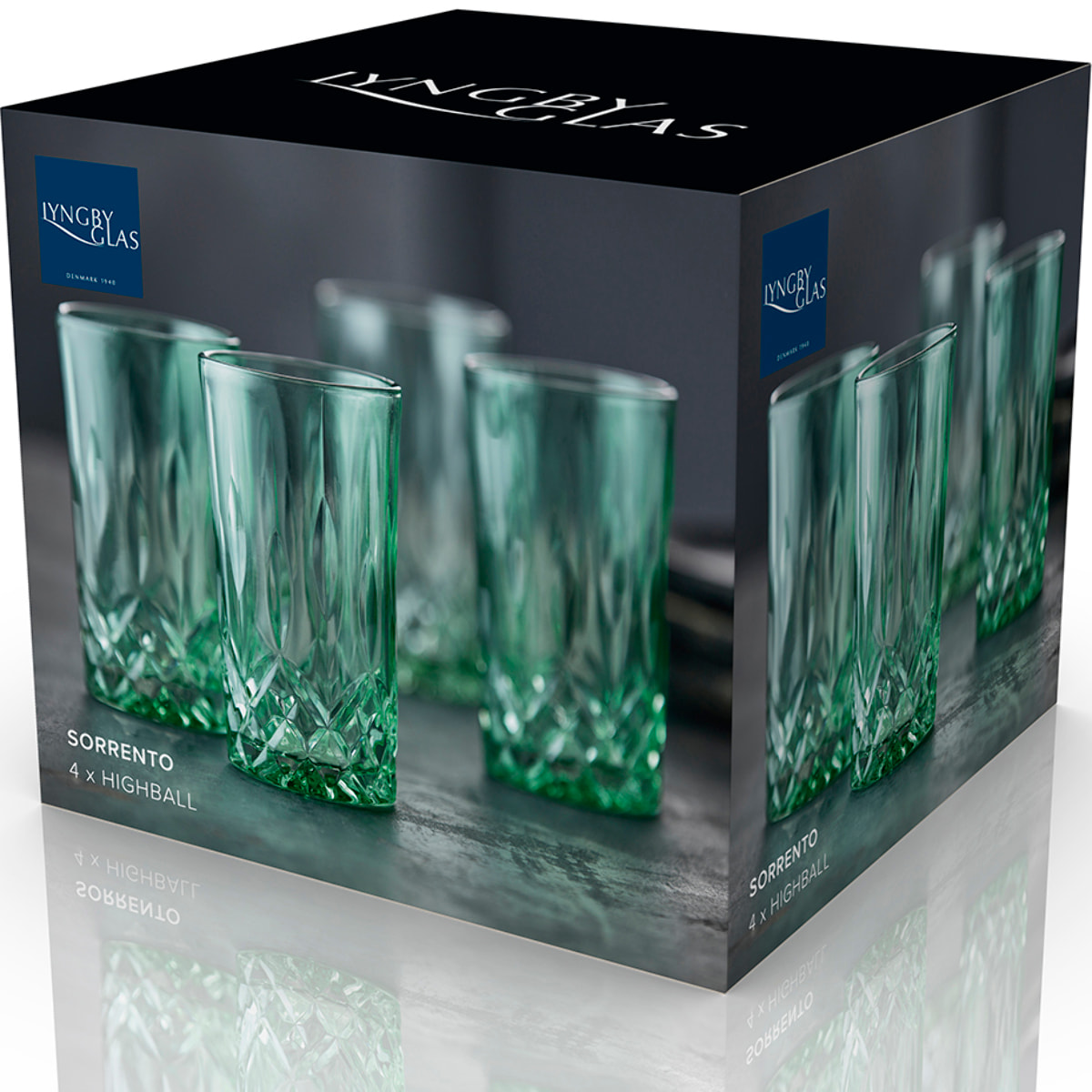 Set de 4 verres highball Sorrento 38 cl
