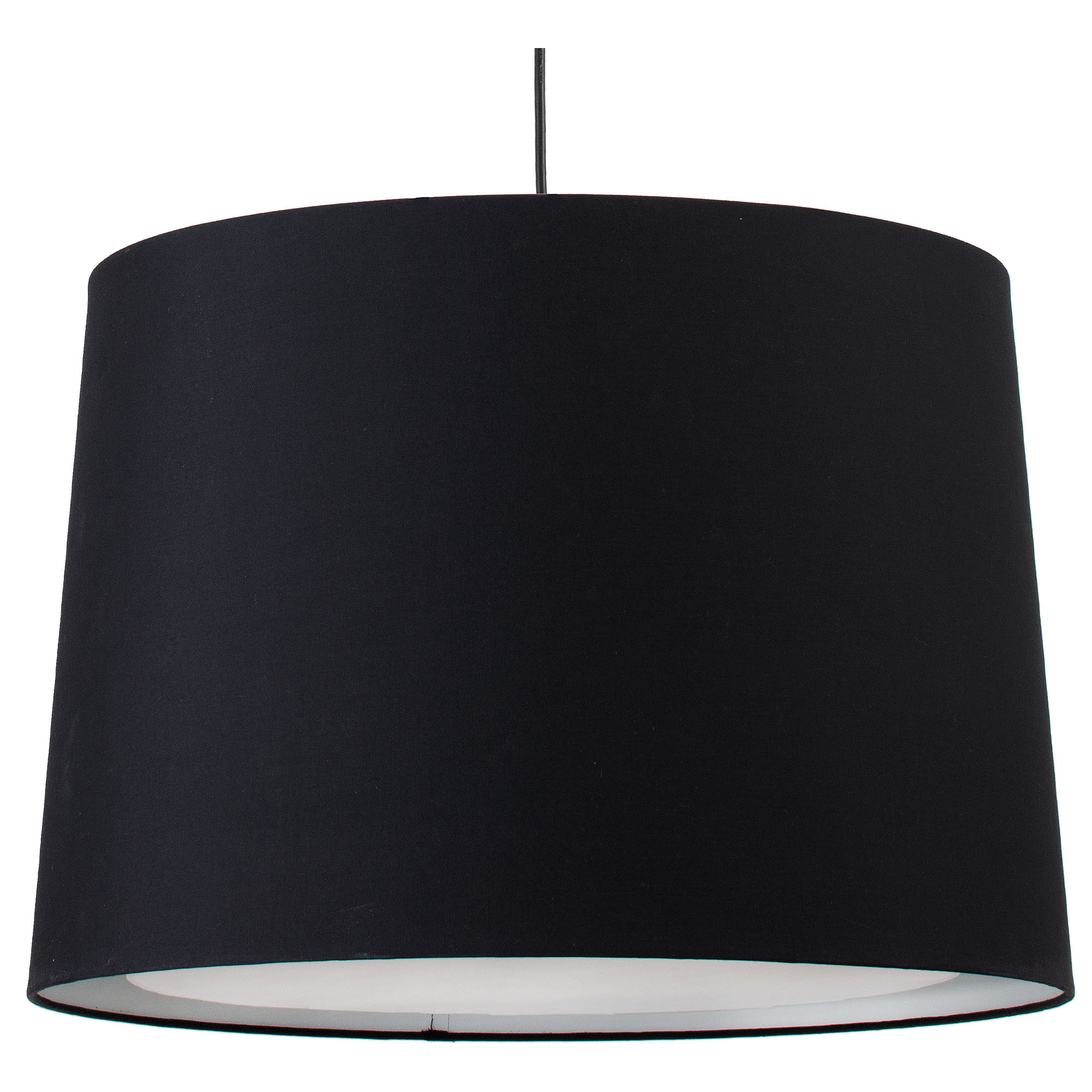 CONGA Lampe suspension noire avec fiche