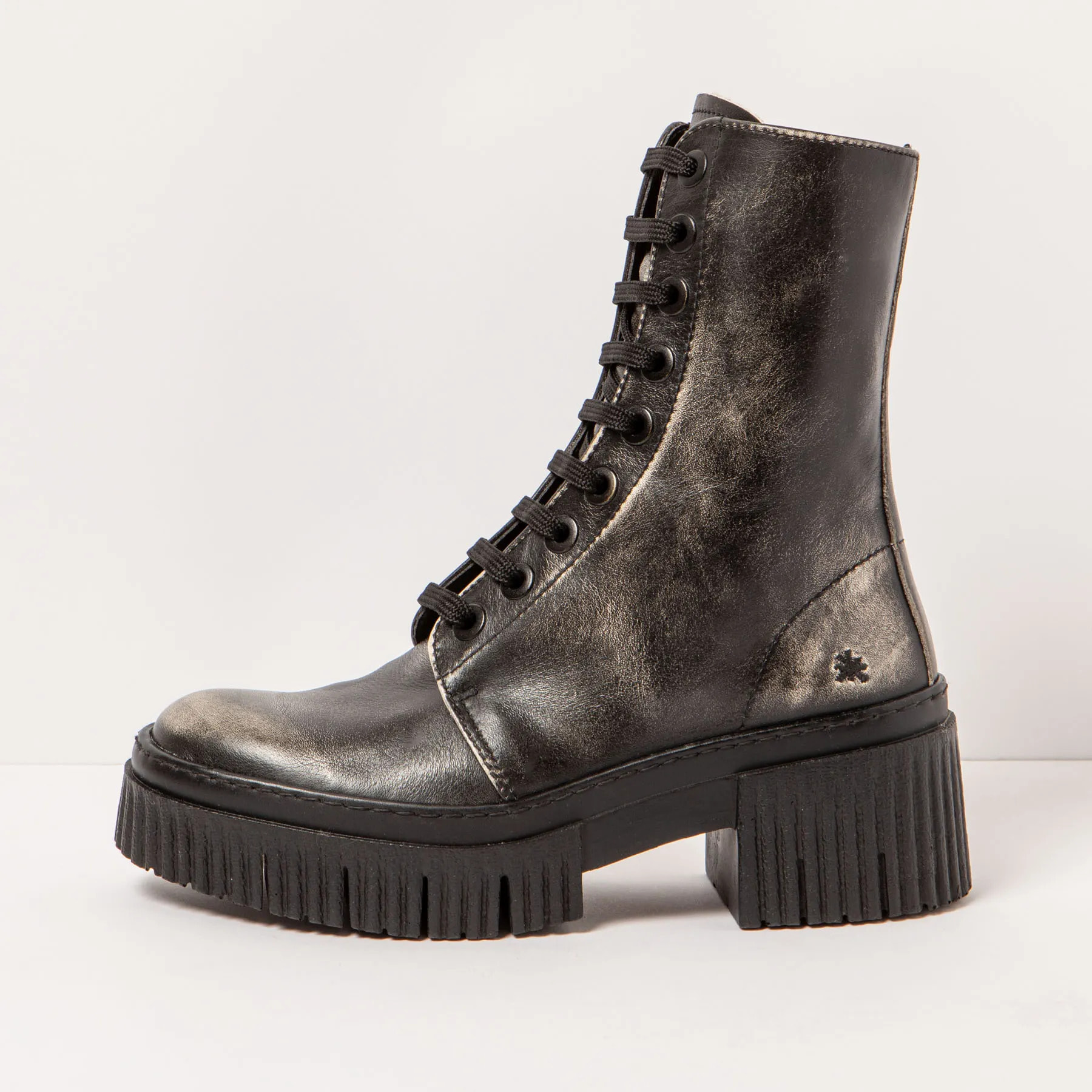 Botines con tacón 1375 ASPORT OFF WHITE/YORK color Off white