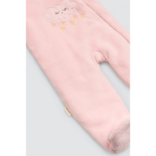 Tutina rosa per neonato Baby Stars