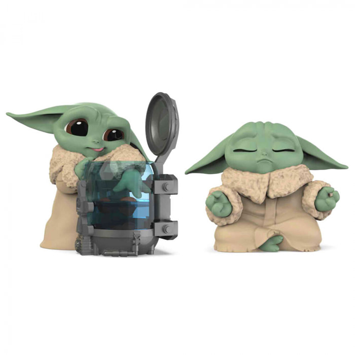 Star Wars The Mandalorian 2 Figure Yoda Il Bambino Hasbro