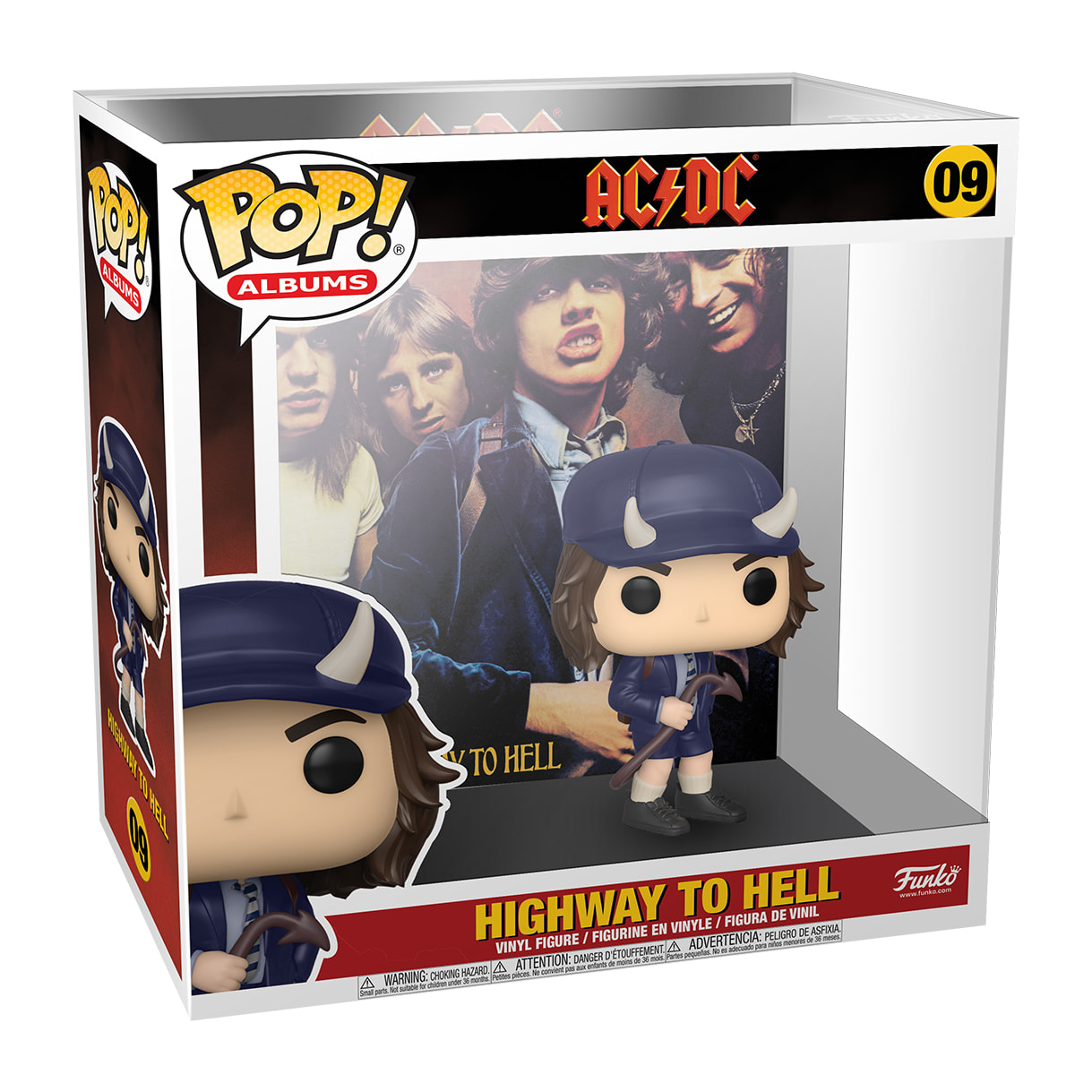 AC/DC Funko POP Album Musica Vinile Figura Highway to Hell 9 cm