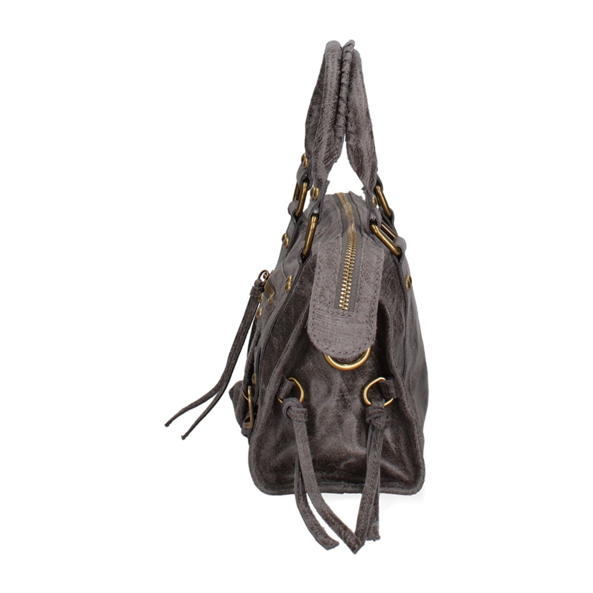Borsa a spalla da donna - Modello Erisia - Vera pelle - 25.0 x 15.0 x 10.0 cm