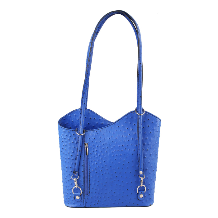 Chicca Borse Borsa a Spalla Blu