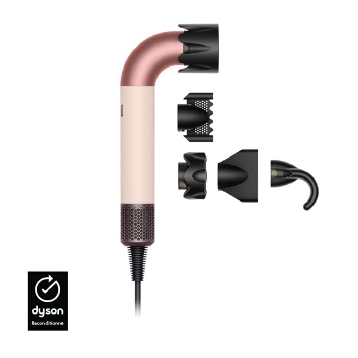 Sèche-cheveux Dyson Supersonic r™ - cheveux raides à ondulés (Rose Céramique) - Reconditionné