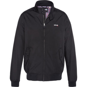 CABL1220STARDUST JACKET WITH CHECKS LININGSchott NYCBLACK