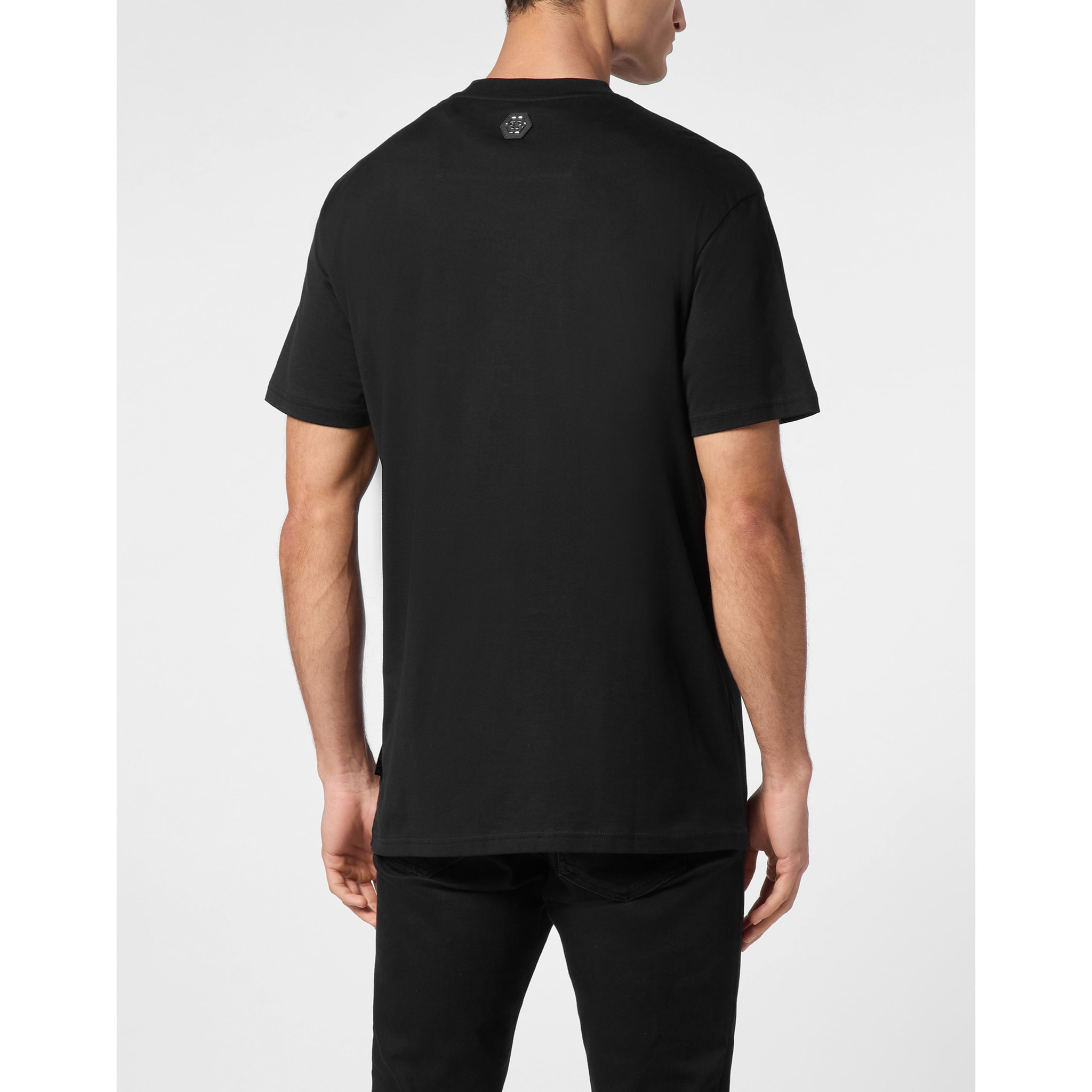 PHILIPP PLEIN Camiseta de cuello redondo y manga corta