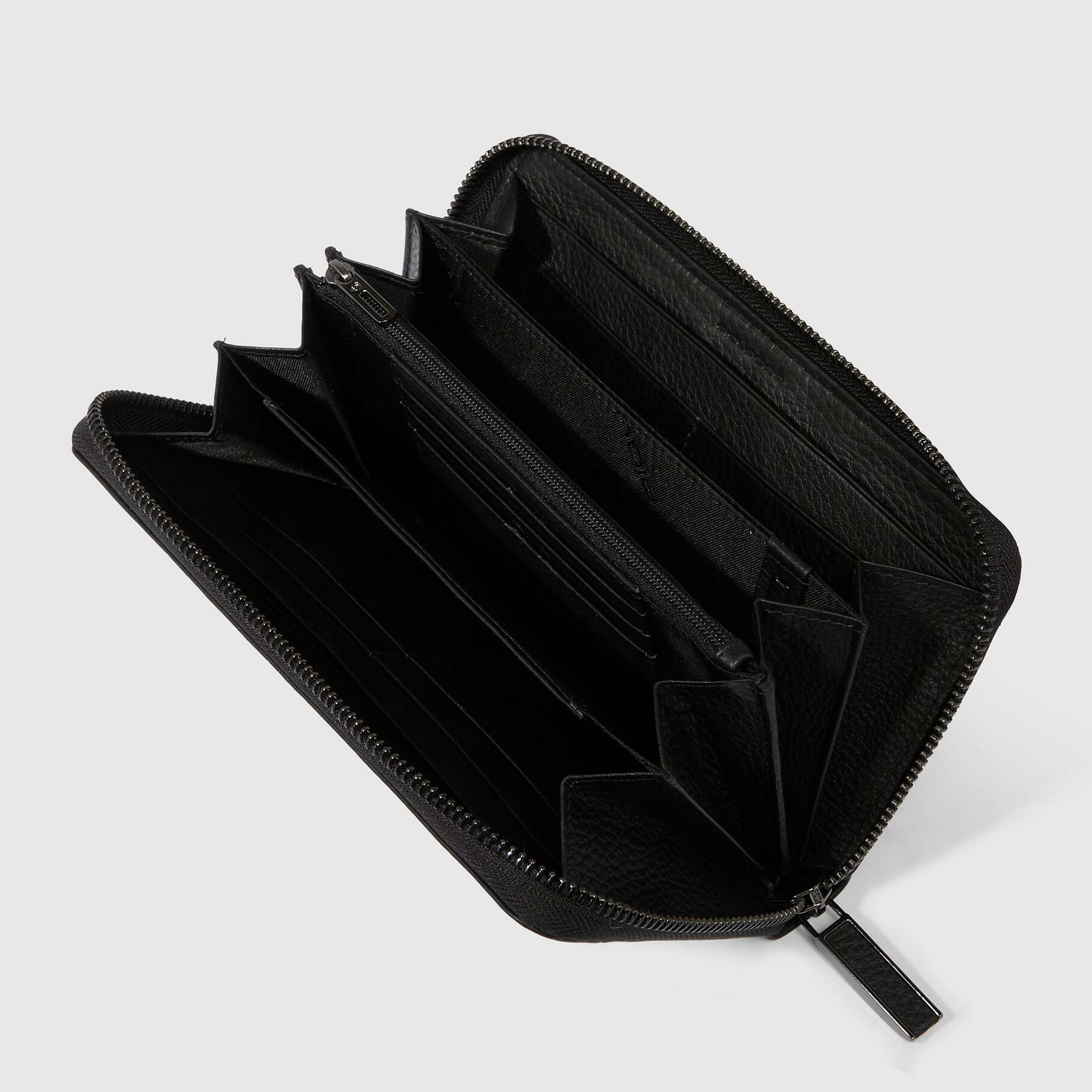 Piquadro Portafogli da donna grande con zip