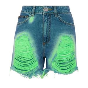 PHILIPP PLEIN Pantaloncini di jeans