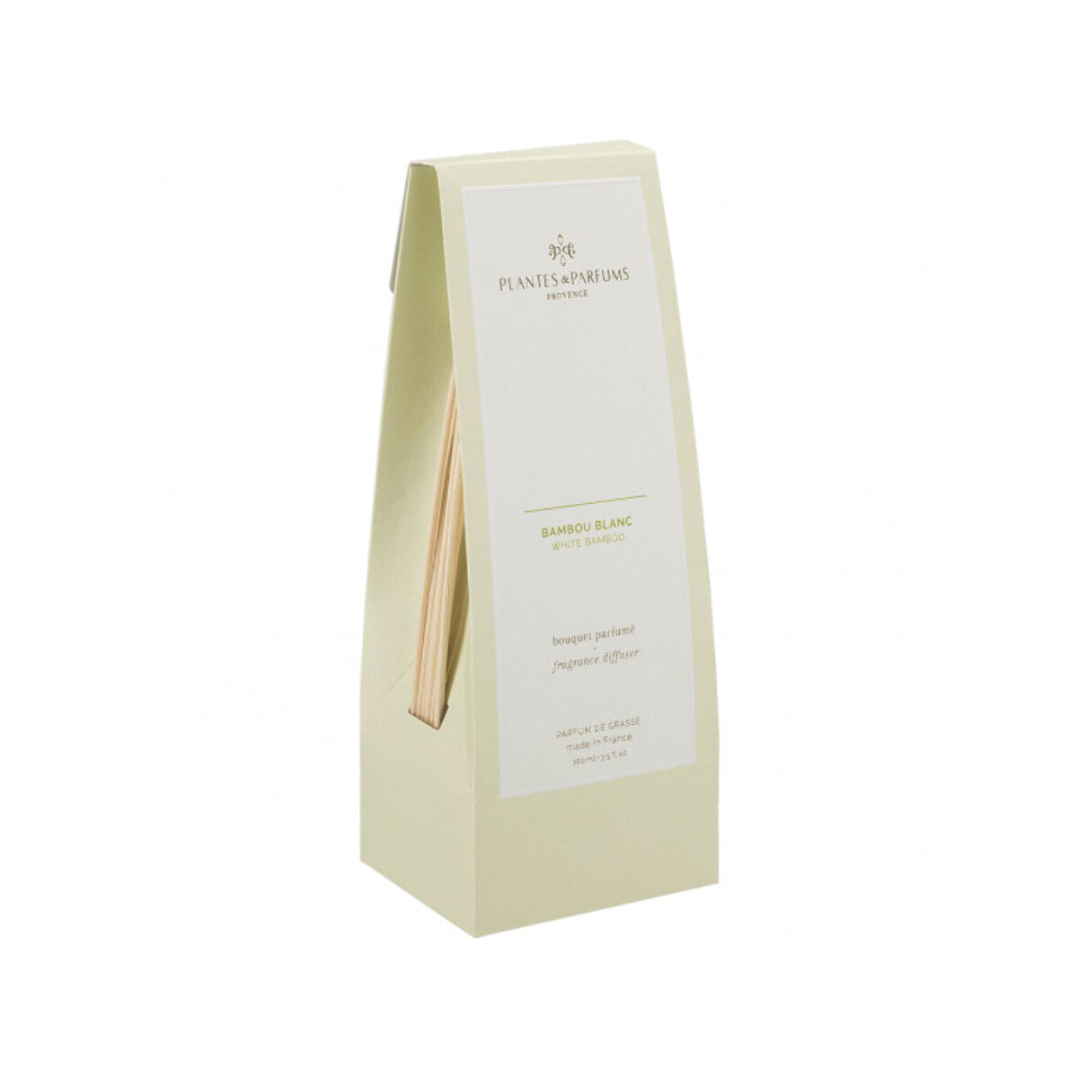 Diffuseur Plantes et Parfums de Provence® bambou blanc 100ml - BAMBOU BLANC 271