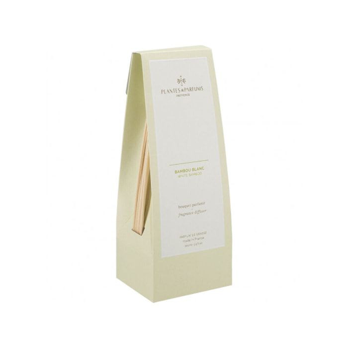 Diffuseur Plantes et Parfums de Provence® bambou blanc 100ml - BAMBOU BLANC 271