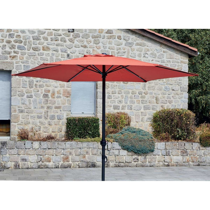 Parasol Centré - Terracotta