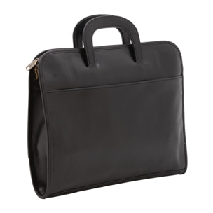 Borsa da lavoro uomo in vera pelle - Modello False - 100% Made in Italy - 40.0 x 30.0 x 6.0 cm