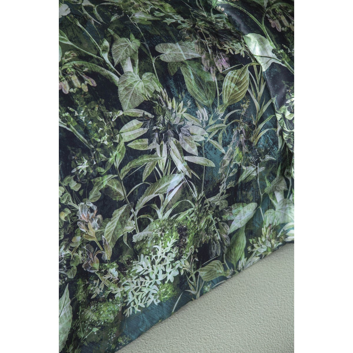 Parure housse de couette et taies oreiller 100% Satin de Coton imprimé