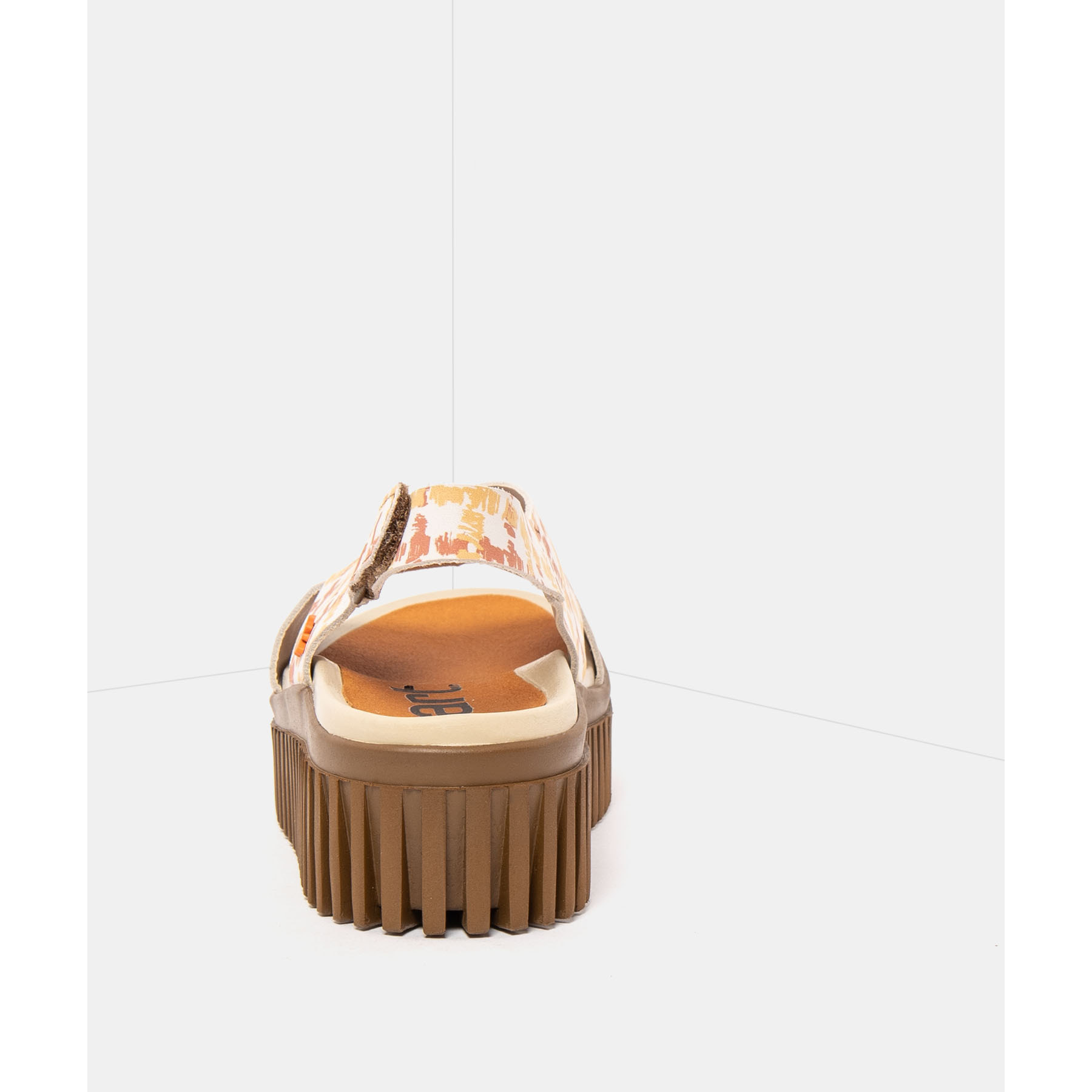 Sandalia de cuña 1574 FANTASY VICHY/BRIGHTON color Vichy