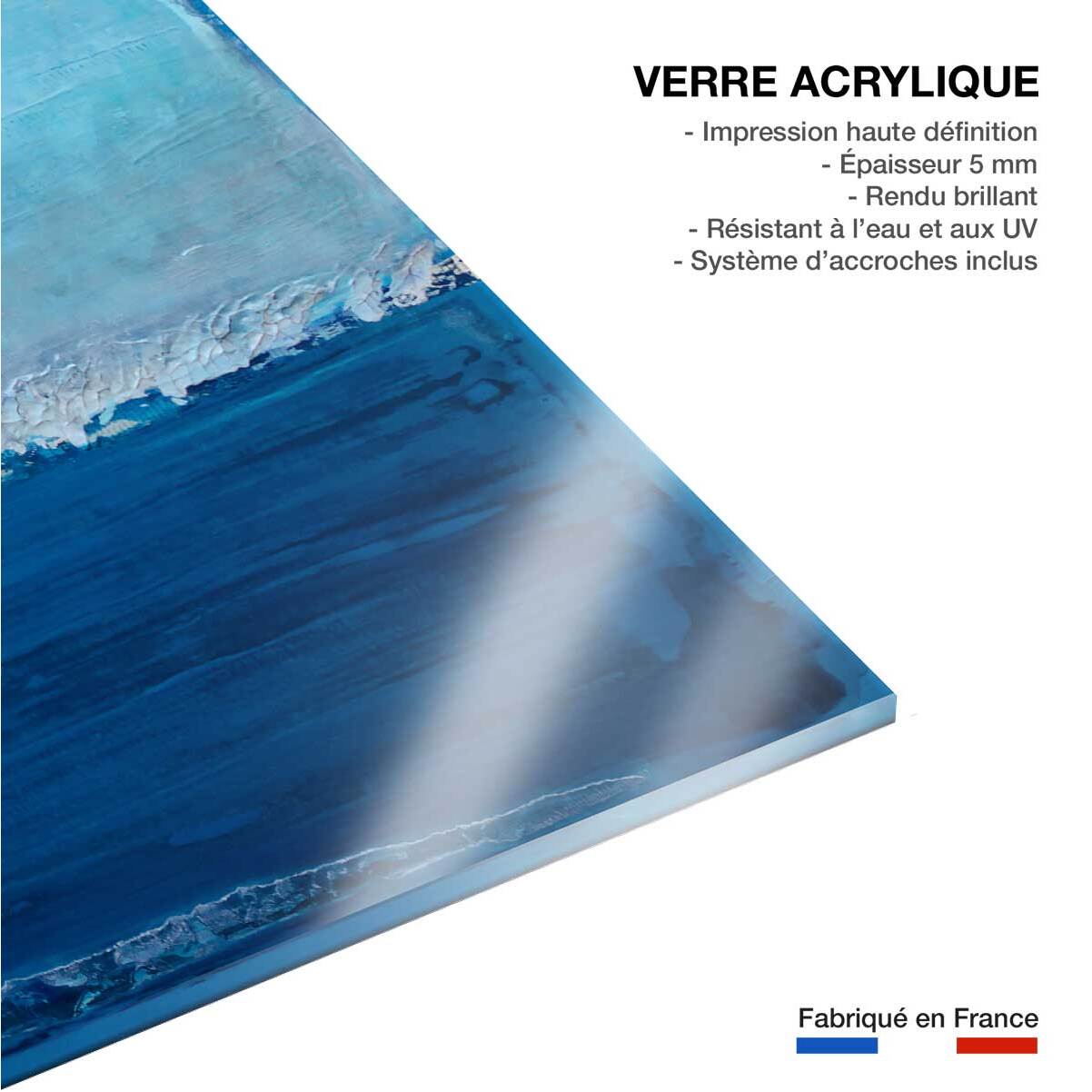 Tableau classic blue pantone Tableau plexiglas