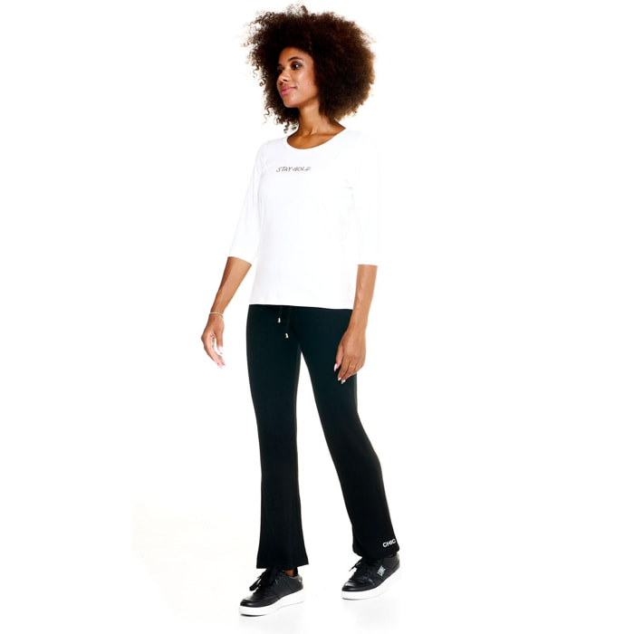 T-shirt Leone donna con maniche 3/4 Winter Chic Boxing