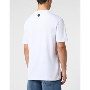 PHILIPP PLEIN Camiseta de cuello redondo y manga corta HEXAGON