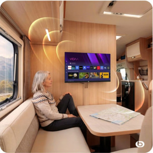 TV QLED ESSENTIELB 24DLED544 12V VIDAA